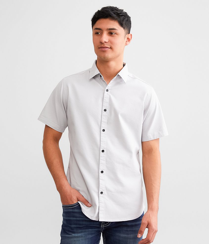 Departwest Oxford Stretch Shirt front view