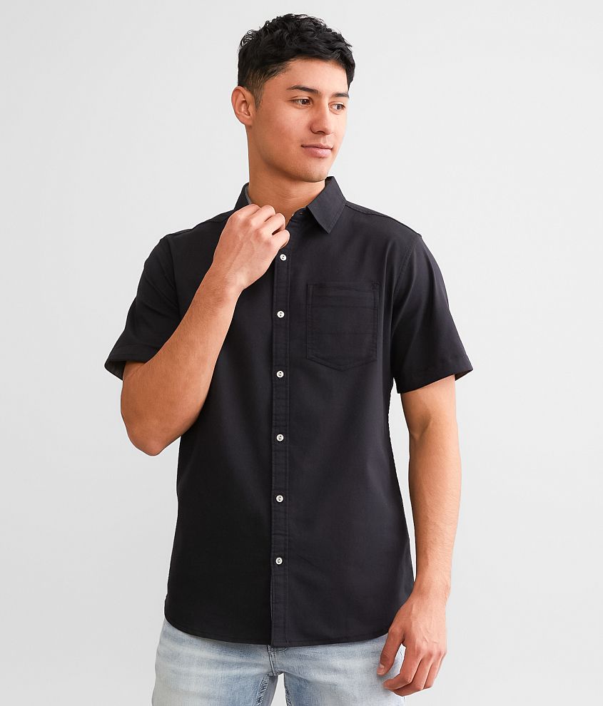 Departwest Oxford Stretch Shirt front view