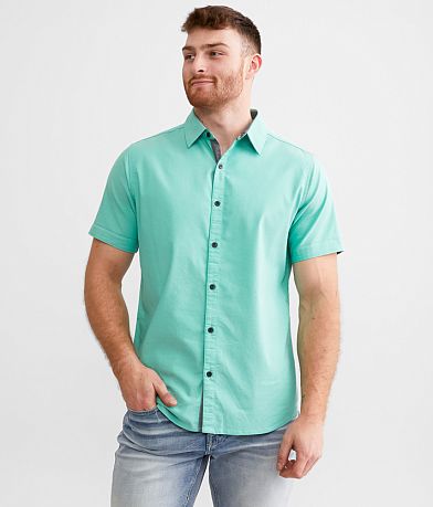 Departwest Oxford Stretch Shirt front view