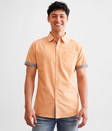 Departwest Oxford Stretch Shirt front view