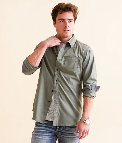 Departwest Oxford Standard Stretch Shirt front view