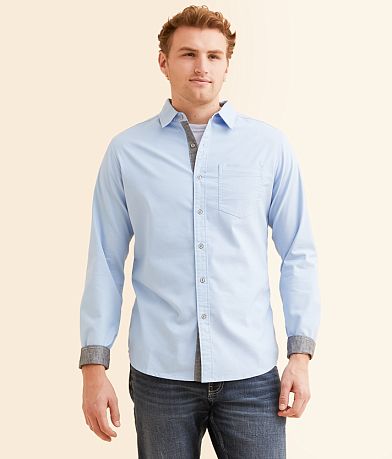 Departwest Oxford Standard Stretch Shirt front view