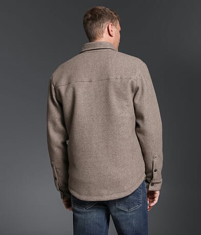 Oatmeal Fleece Shacket thumbnail 3