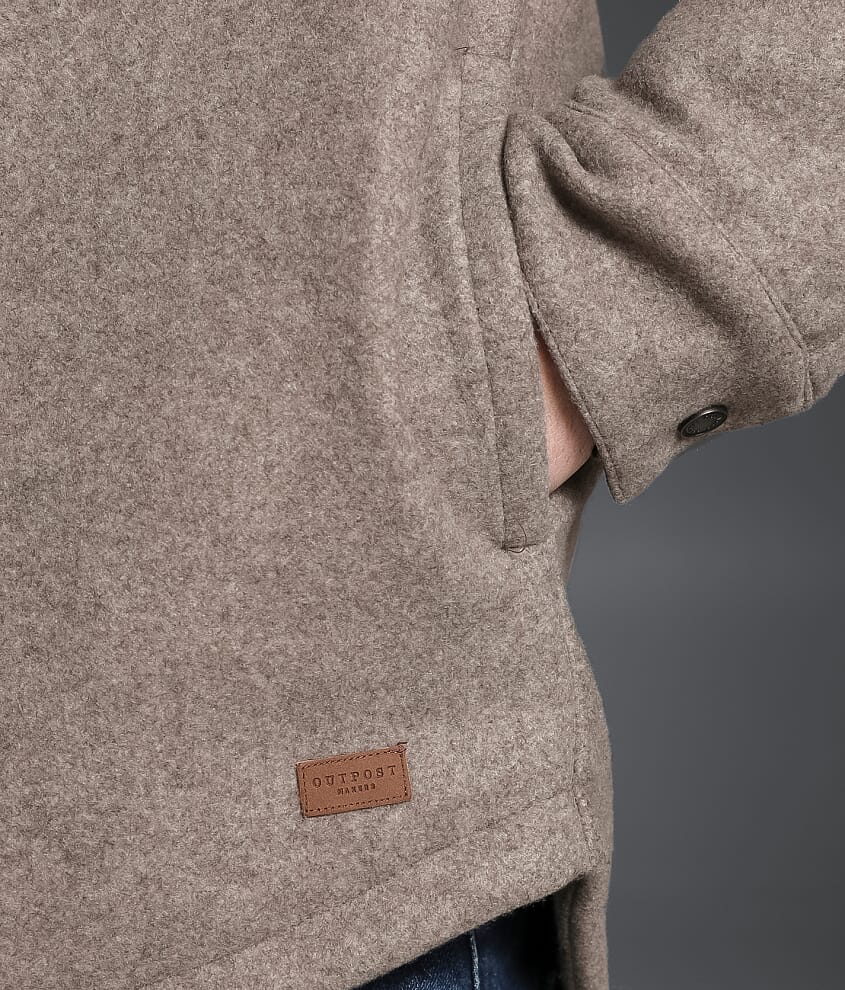 Oatmeal Fleece Shacket