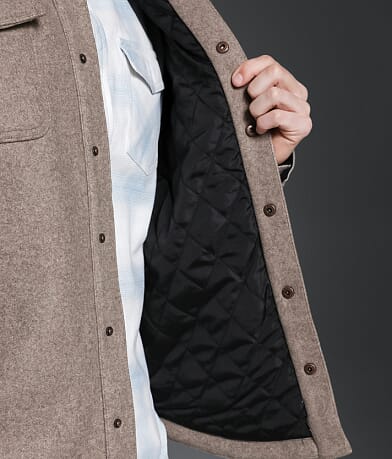 Oatmeal Fleece Shacket thumbnail 6