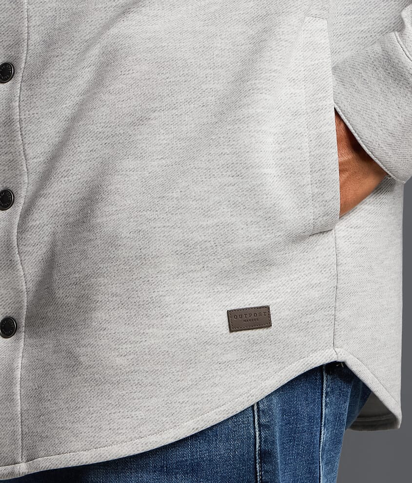Marled Knit Shacket