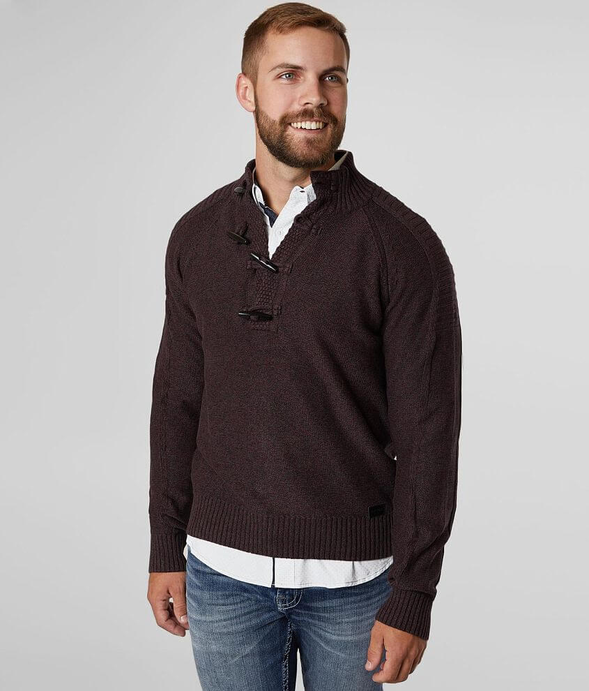 Outpost Makers Toggle Henley Sweater front view