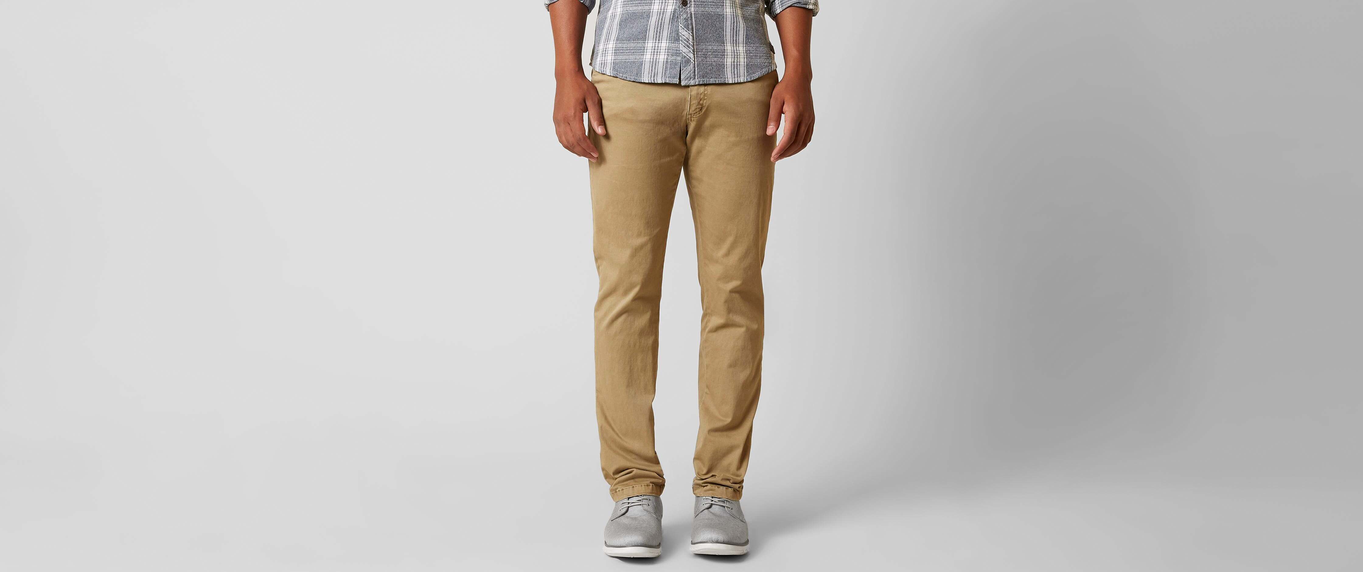 mens slim straight chino pants