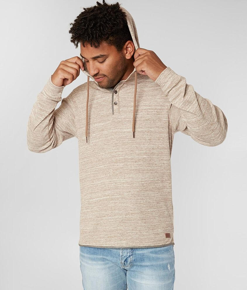 Image of Outpost Makers Ribbed Henley Hoodie