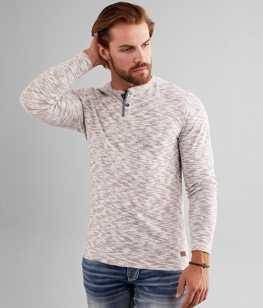 Outpost Makers Marled Henley front view