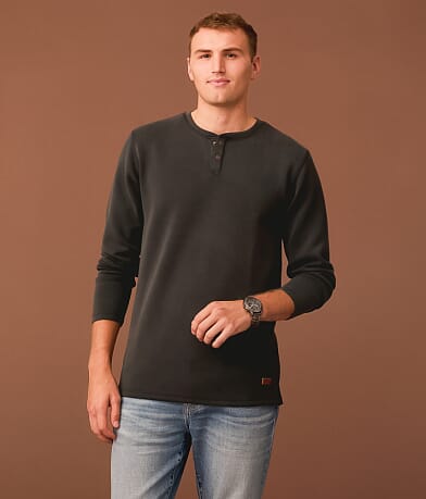 Outpost Makers Performance Henley front view