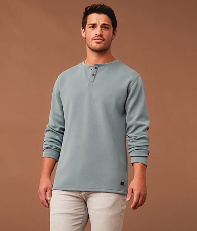 Outpost Makers Performance Henley front view
