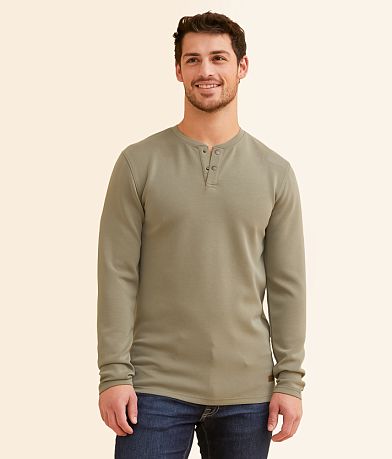 Outpost Makers Performance Henley front view