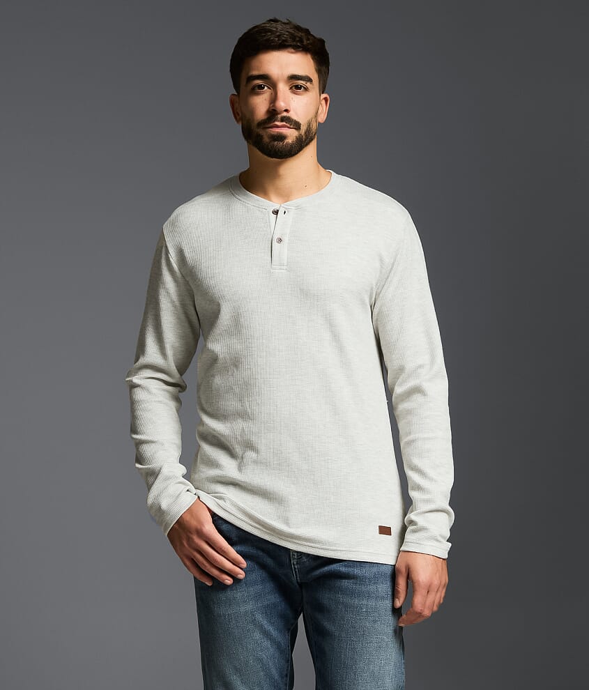 Waffle Knit Henley