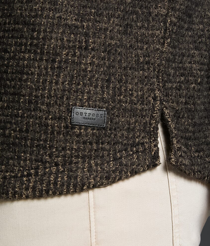 Waffle Knit Pullover