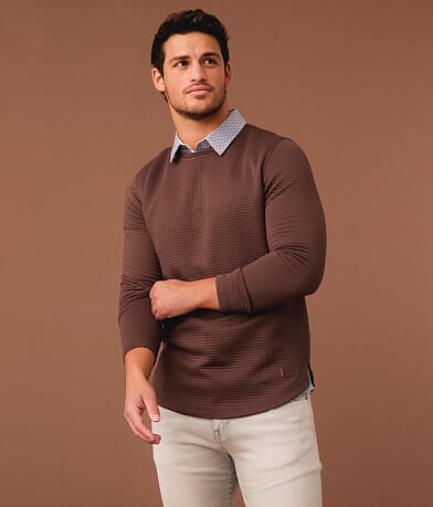 Outpost Makers Textured Pullover front view