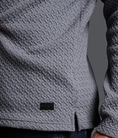 Textured Quarter Zip Pullover thumbnail 5