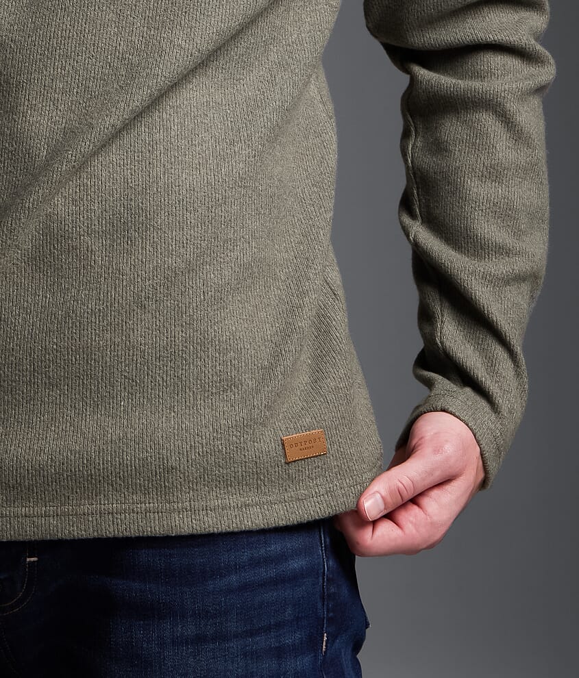 Brushed Rib Knit Pullover