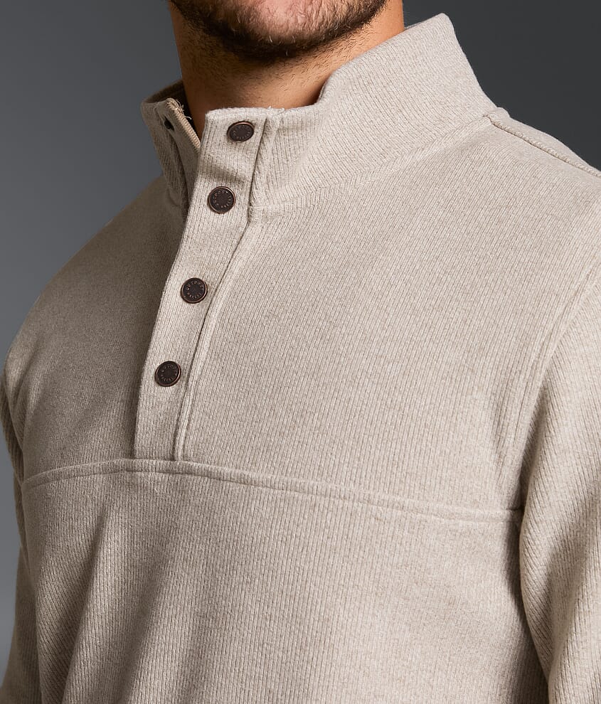 Brushed Rib Knit Pullover