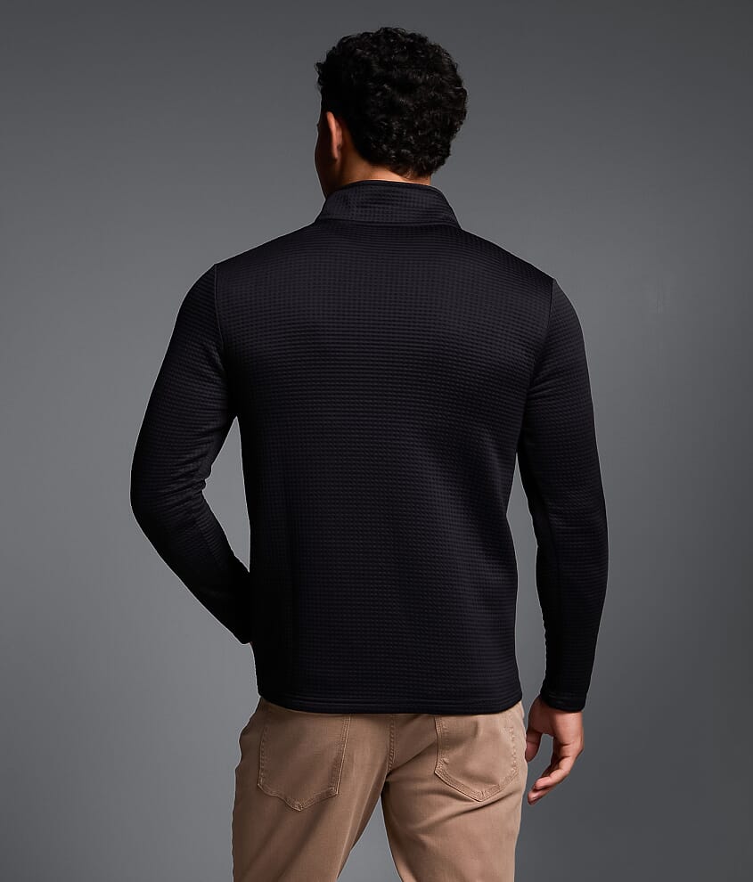Textured Quarter Snap Pullover