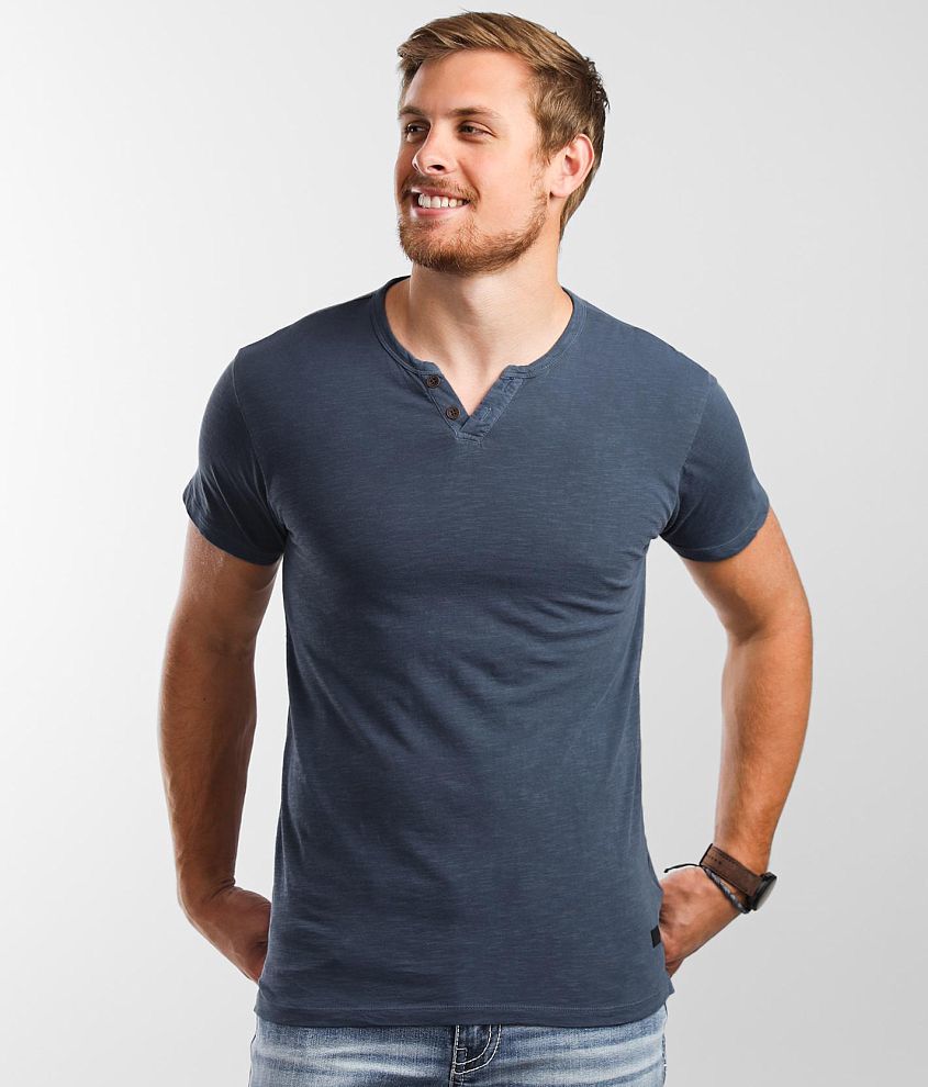 Outpost Makers Slub Knit Henley front view