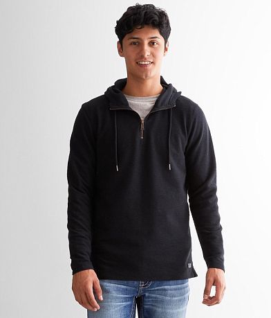 Outpost Makers Textured Quarter Zip Hoodie FULL_RIGHT_SIDE