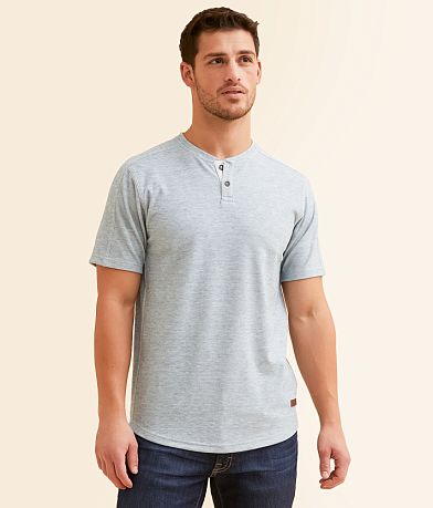 Outpost Makers Brushed Knit Henley front view