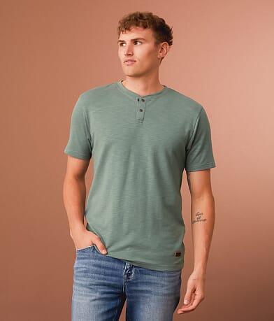 Outpost Makers Slub Henley front view