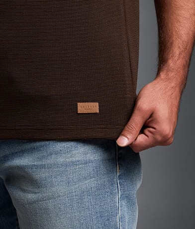 Waffle Knit Henley thumbnail 5
