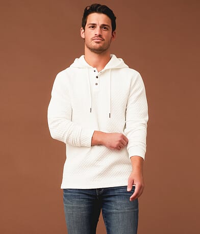 Outpost Makers Henley Hoodie front view