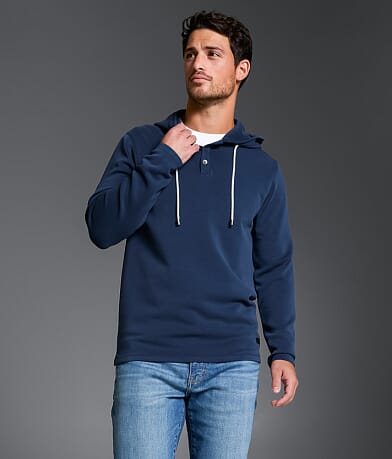 Outpost Makers Henley Hoodie front view