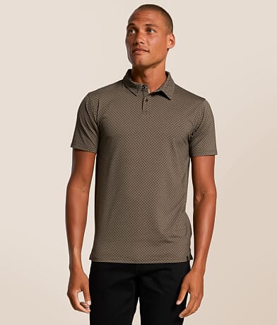 J.B. Holt Diamond Performance Polo front view
