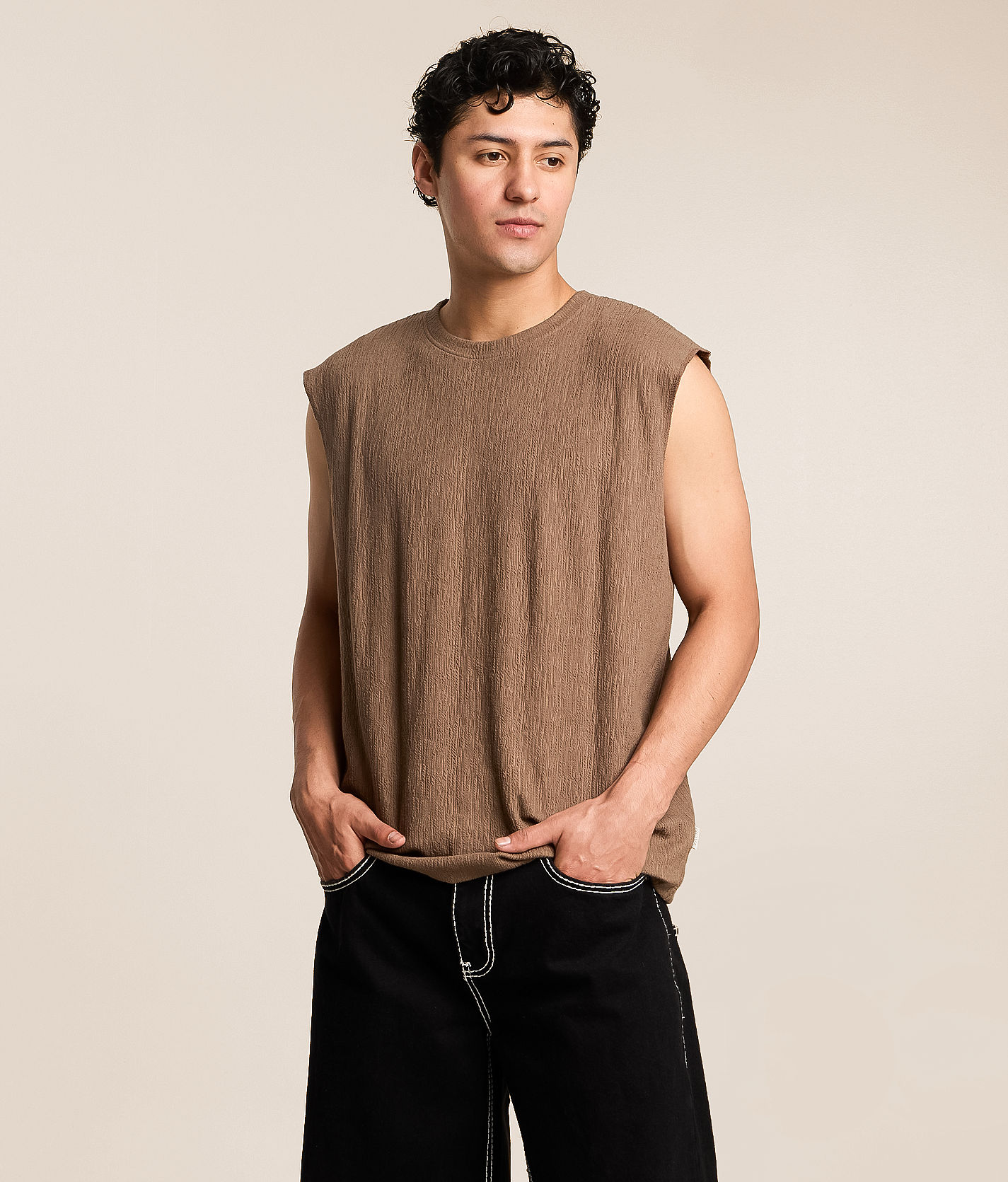 Nova Industries Muscle Tank Top - Men's Tank Tops in Chocolate