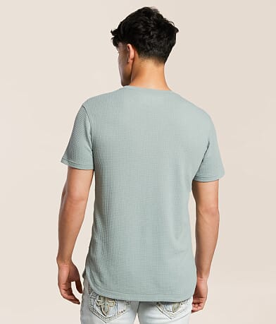 Nova Industries Waffle Knit T-Shirt BACK