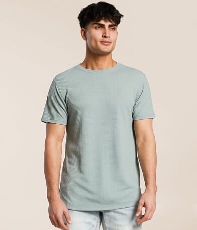 Nova Industries Waffle Knit T-Shirt front view