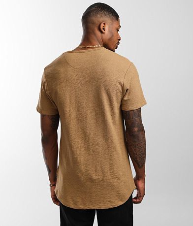 Nova Industries Textured Knit T-Shirt back view
