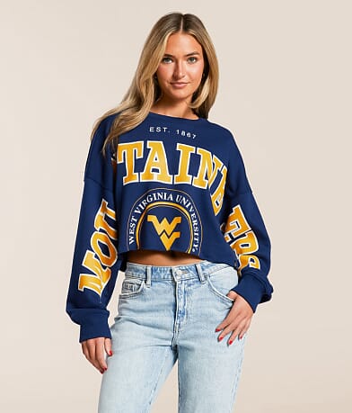 Gameday SOCIAL® WV® Mountaineers® Pullover front view