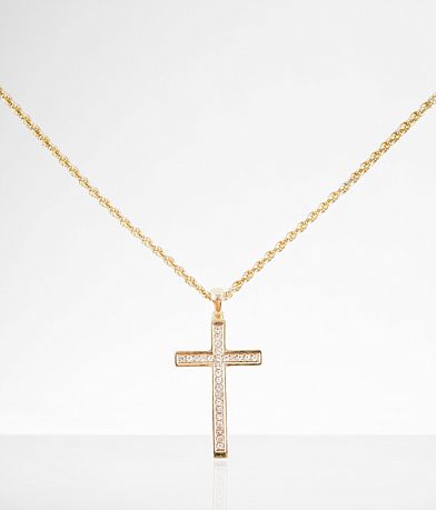 BKE Cross 24" Necklace front view