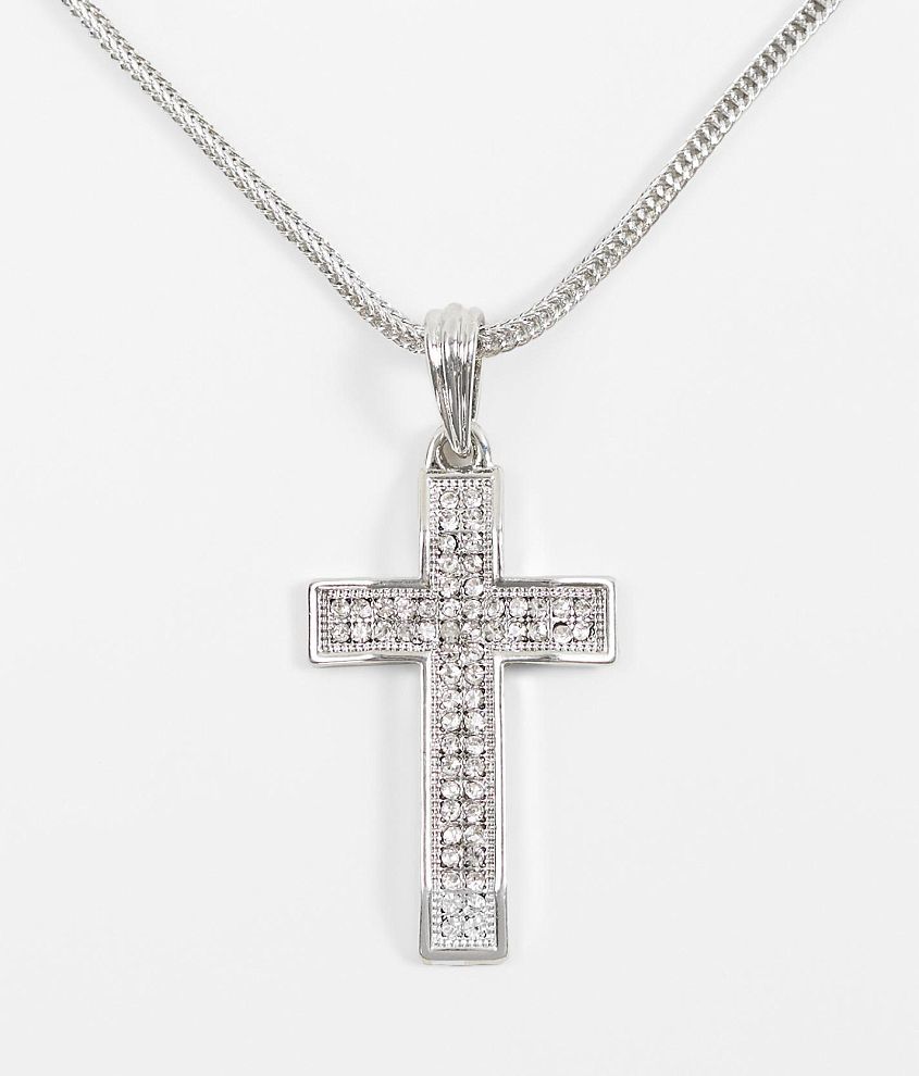 BKE Cross Necklace front view