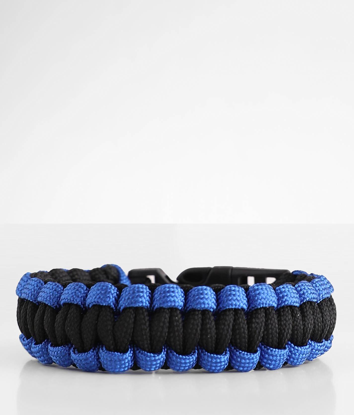 BKE Military Corded Bracelet - Men's Jewelry in Black Blue | Buckle