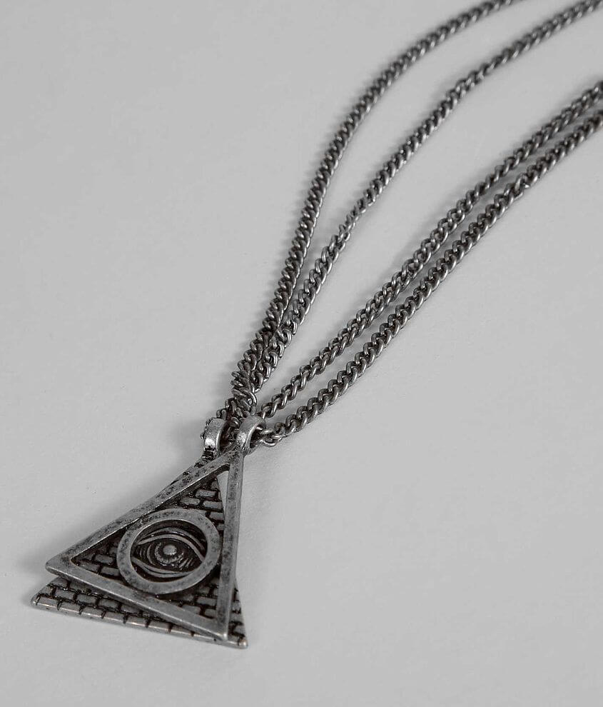 Triangle Necklace Set front view