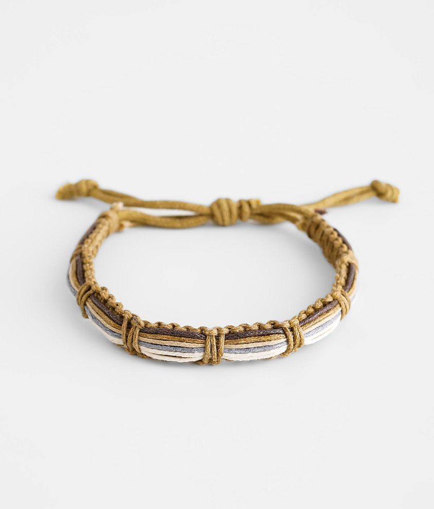 BKE Jute Slider Bracelet front view