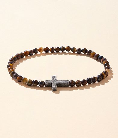BKE Cross Bracelet front view