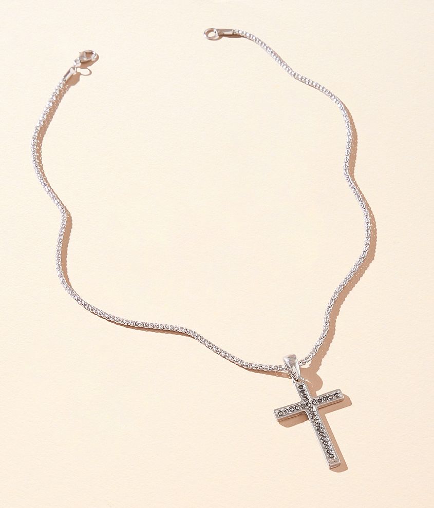 BKE Cross Pendant 19" Necklace