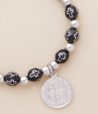 BKE Beaded Cross Bracelet MISC_DETAIL_1