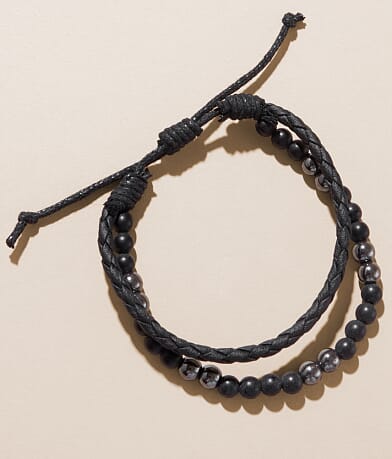 BKE Double Stack Slider Bracelet front view