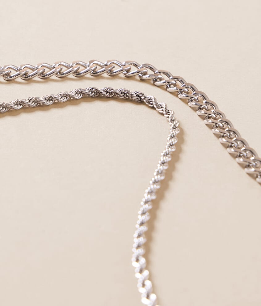 2 Pack Mixed 18" & 19" Necklace Set