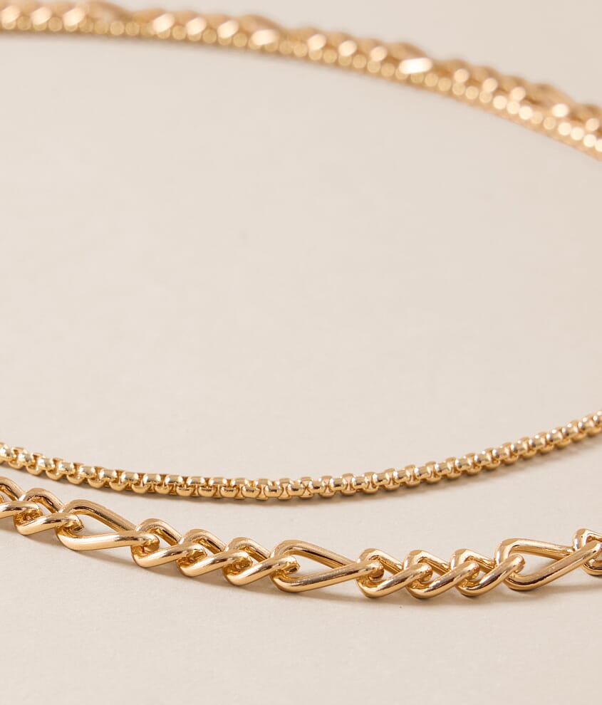 2 Pack 19" & 21" Necklace Set