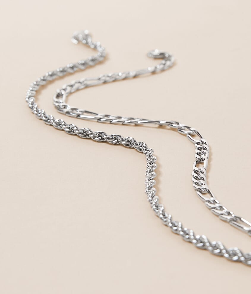 2 Pack Chain 20" Necklace Set
