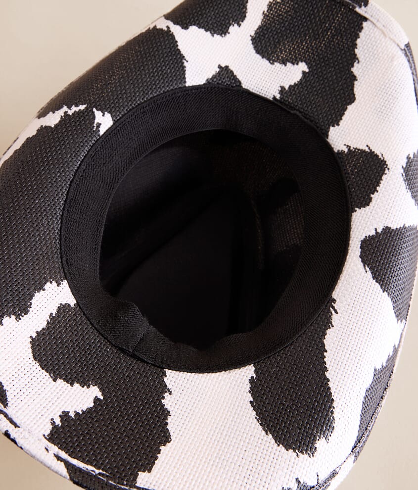 Cow Print Cowboy Hat
